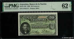 20 Centavos ARGENTINA  1895 P.229 q.FDC