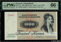 1000 Kroner DINAMARCA  1980 P.053c FDC