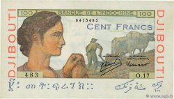 100 Francs DJIBOUTI  1946 P.19A XF+