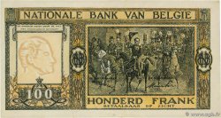 100 Francs BELGIUM  1947 P.126 XF-