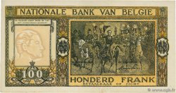 100 Francs BÉLGICA  1947 P.126 EBC