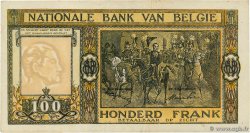 100 Francs BELGIEN  1947 P.126 fVZ