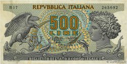 500 Lire ITALY  1970 P.093a
