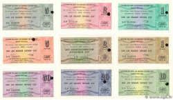 1 à 50 Kopek et 1 à 5 Roubles Lot RUSSIE  1980 P.FX146d à P.FX154d NEUF