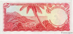 1 Dollar CARIBBEAN   1965 P.13h AU-