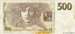 500 Korun RÉPUBLIQUE TCHÈQUE  1993 P.07a TTB