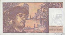 20 Francs DEBUSSY Modifié FRANCE  1997 F.66ter.02 SUP