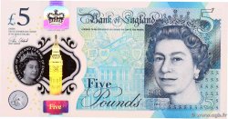5 Pounds ANGLETERRE  2015 P.394