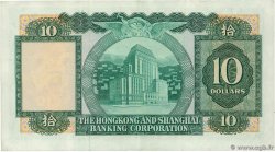 10 Dollars HONG KONG  1982 P.182j TTB