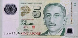 5 Dollars SINGAPORE  2005 P.47 F+