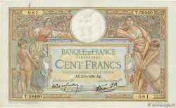 100 Francs LUC OLIVIER MERSON type modifié FRANCE  1938 F.25.21 TTB+