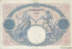 50 Francs BLEU ET ROSE FRANCE  1925 F.14.38 pr.TTB