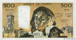 500 Francs PASCAL FRANKREICH  1977 F.71.16 ST