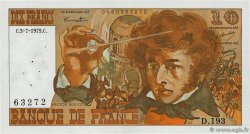 10 Francs BERLIOZ FRANKREICH  1975 F.63.11