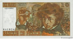 10 Francs BERLIOZ FRANCE  1978 F.63.23 SUP