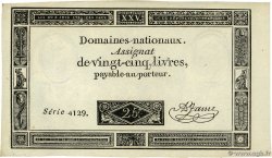 25 Livres FRANCE  1793 Ass.43b pr.NEUF
