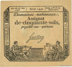 50 Sols FRANCE  1793 Ass.42b