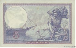 5 Francs FEMME CASQUÉE FRANCIA  1917 F.03.01 SPL+
