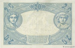 20 Francs BLEU FRANKREICH  1906 F.10.01 VZ+