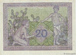 20 Francs TUNISIA  1943 P.17 XF