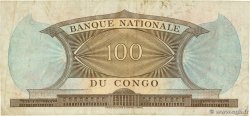 100 Francs RÉPUBLIQUE DÉMOCRATIQUE DU CONGO  1962 P.006a TB+