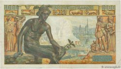 1000 Francs DÉESSE DÉMÉTER FRANCIA  1943 F.40.15 BB