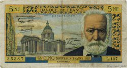 5 Nouveaux Francs VICTOR HUGO FRANCE  1963 F.56.14 B+