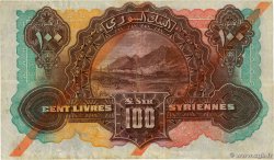 100 Livres Syriennes LIBANO  1939 P.014b BB
