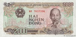 2000 Dong VIET NAM   1988 P.107a NEUF