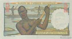 5 Francs FRENCH WEST AFRICA  1948 P.36 EBC+