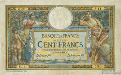 100 Francs LUC OLIVIER MERSON avec LOM FRANCE  1908 F.22.01 TB