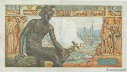 1000 Francs DÉESSE DÉMÉTER FRANCIA  1942 F.40.05 BB