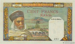 100 Francs ALGÉRIE  1945 P.085 pr.NEUF