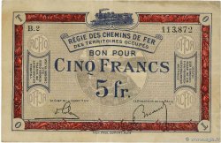 5 Francs FRANCE Regionalismus und verschiedenen  1918 JP.135.06 SS