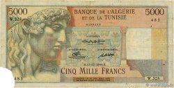 5000 Francs ALGÉRIE  1949 P.109