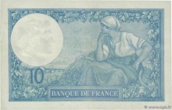 10 Francs MINERVE FRANCE  1916 F.06.01 TTB+