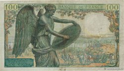 100 Francs DESCARTES FRANCE  1942 F.27.01 TB+