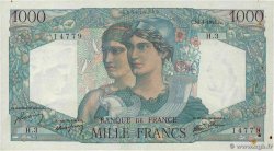 1000 Francs MINERVE ET HERCULE FRANCE  1945 F.41.01