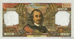 100 Francs CORNEILLE FRANKREICH  1975 F.65.48