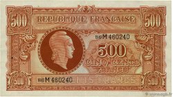 500 Francs MARIANNE fabrication anglaise FRANCE  1945 VF.11.02 TTB+