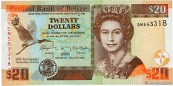 20 Dollars Commémoratif BELIZE  2012 P.72 pr.NEUF