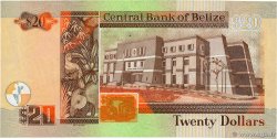 20 Dollars Commémoratif BELIZE  2012 P.72 pr.NEUF