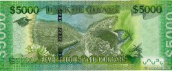 5000 Dollars GUYANA  2013 P.40 UNC