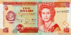 5 Dollars BELIZE  2009 P.67d q.FDC