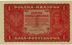 1 Marka POLOGNE  1919 P.023