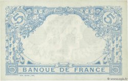 5 Francs BLEU Numéro spécial FRANCE  1916 F.02.40 SPL