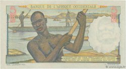 5 Francs AFRIQUE OCCIDENTALE FRANÇAISE (1895-1958)  1943 P.36 SPL