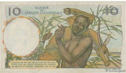 10 Francs FRENCH WEST AFRICA  1953 P.37 fST+