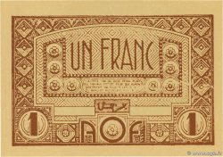 1 Franc AFRIQUE OCCIDENTALE FRANÇAISE (1895-1958)  1944 P.34b NEUF