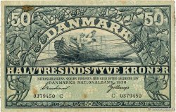 50 Kroner DINAMARCA  1938 P.032a BC
